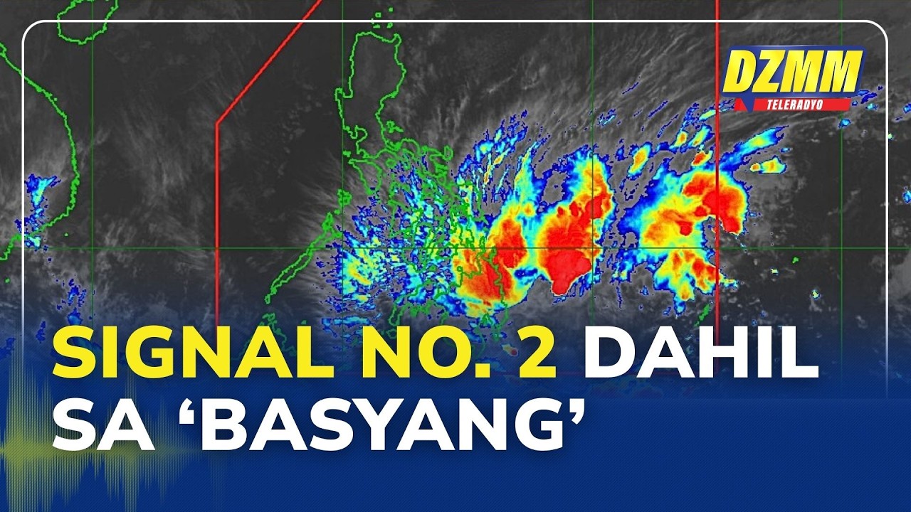 Signal no. 2 up in Mindanao as 'Basyang' maintains strength | DZMM Teleradyo (05 February 2026)