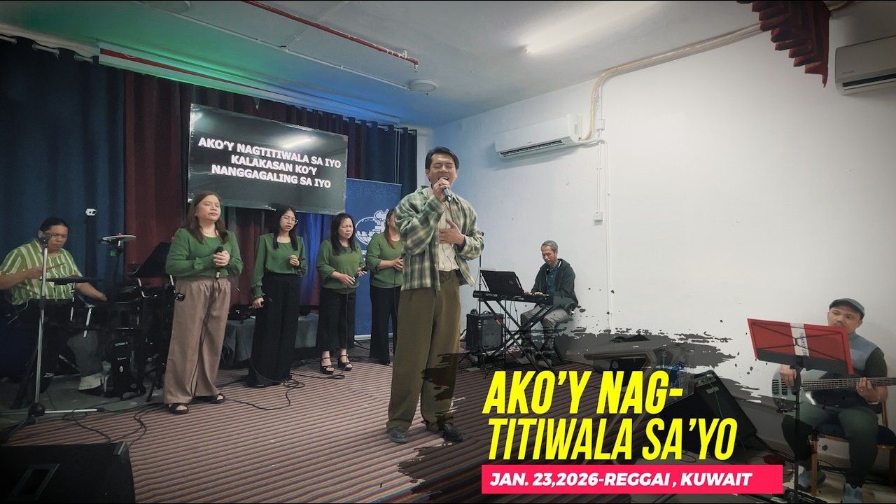 AKO'Y NAGTITIWALA SA 'YO & MGA PANGAKO MO Worship Medley   JIL KUWAIT (Cover)