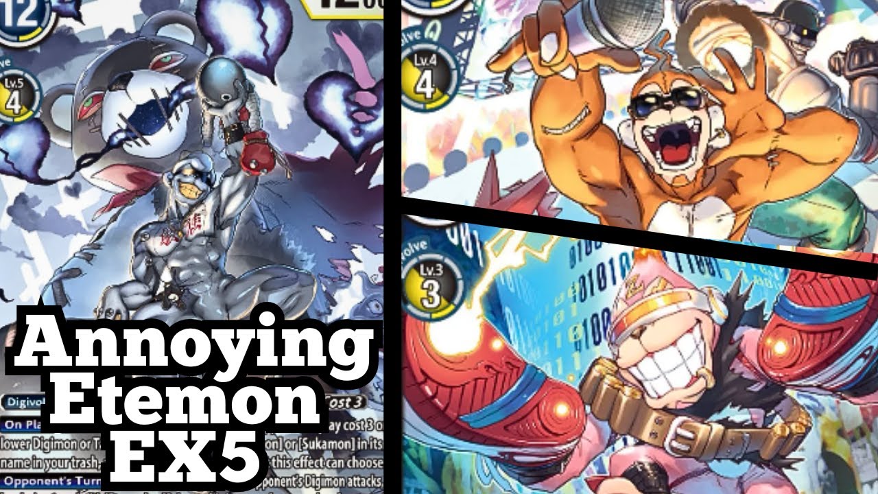 King Of The Jungle MetalEtemon Is BACK! EX5 - Deck Profile