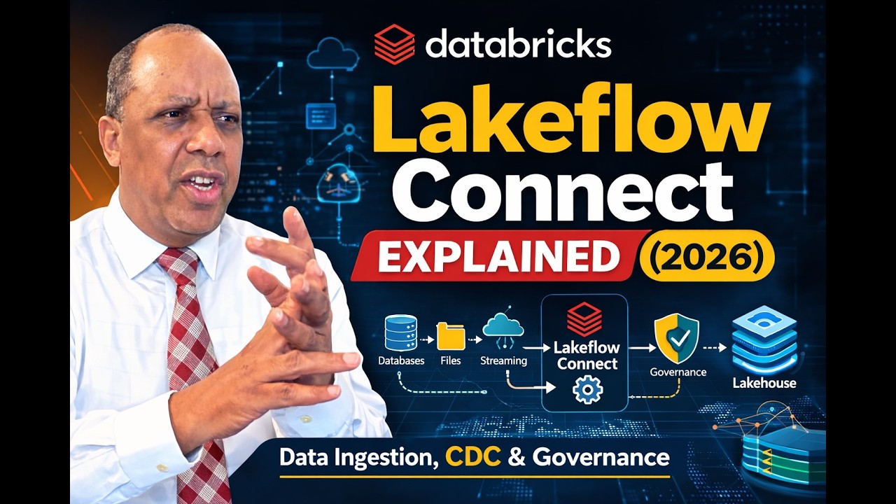 1️⃣ Lakeflow Connect Explained (2026) | Data Ingestion, CDC & Governance