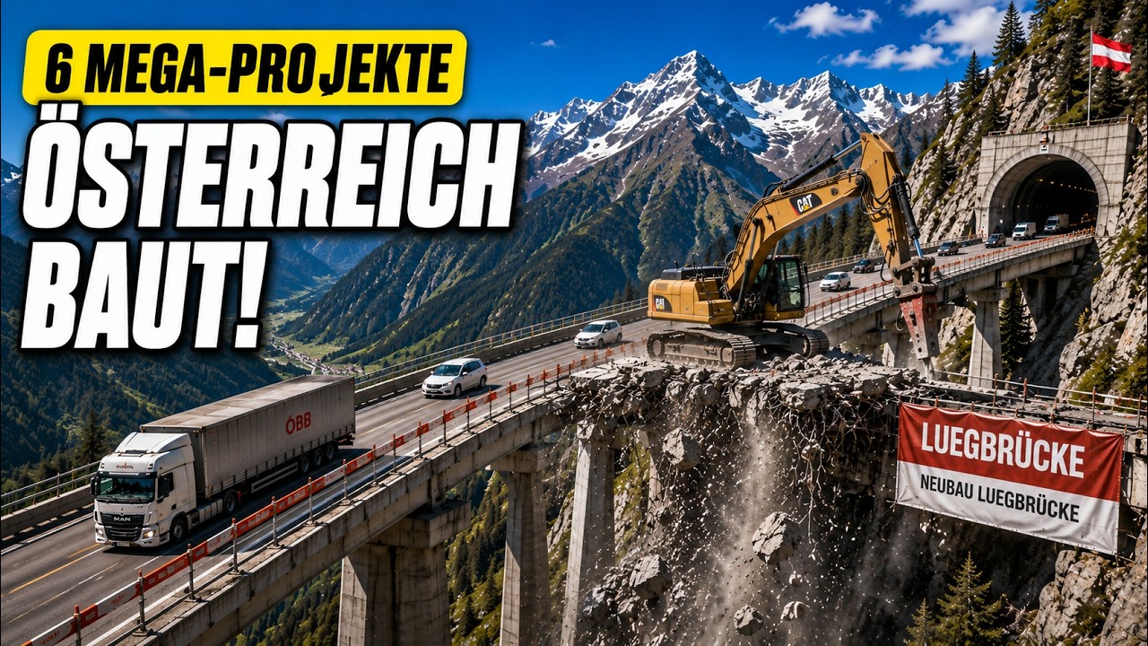 Jak 6 MEGAPROJEKT&Oacute;W zmieni Austrię do 2035 roku!