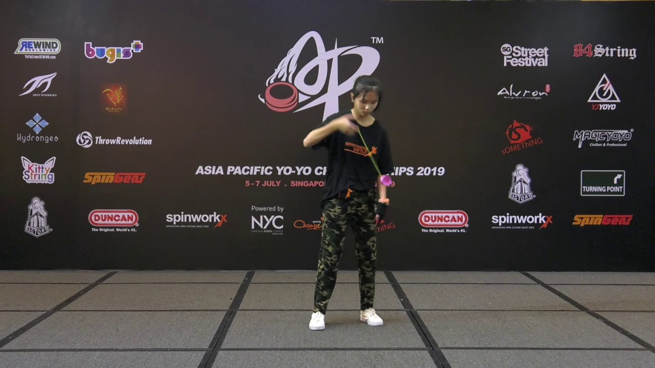 Chen Zhi Tong (SG) : 1A Division Prelims - Asia Pacific Yo-Yo Championships 2019