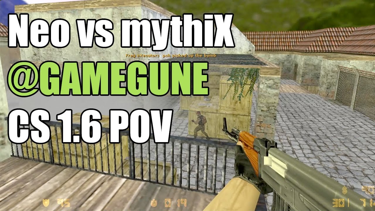 POV: Neo vs. mythiX @GAMEGUNE Frag eXecutors CS 1.6 Demo