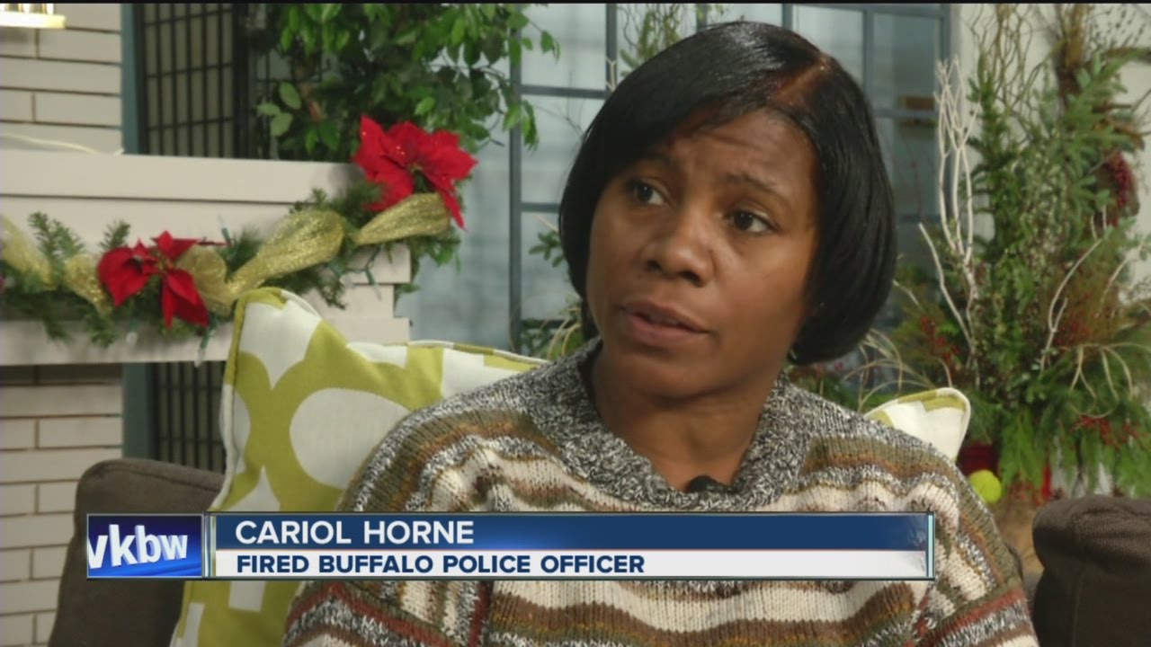 Fired cop says 