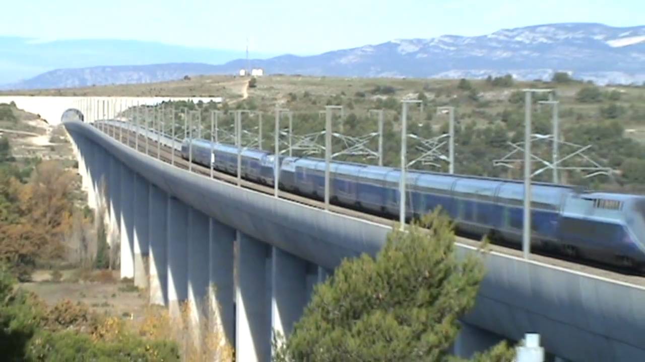 TGV on LGV Mediterranée