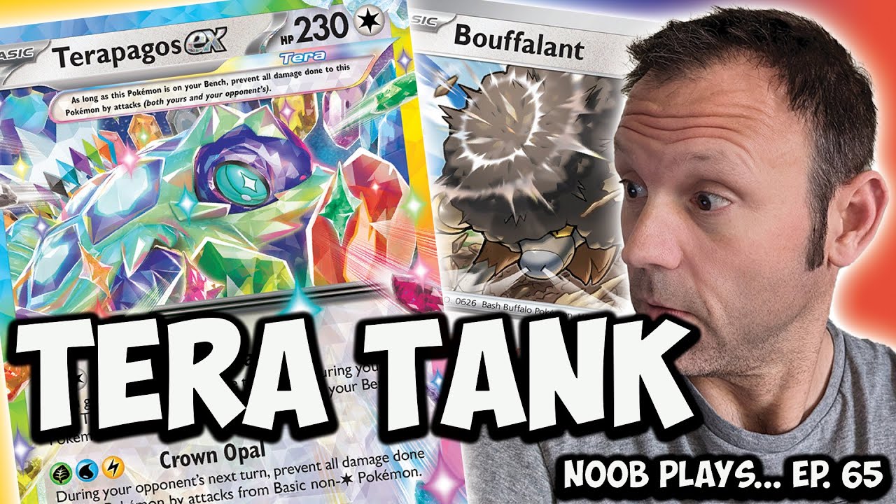 Noob Plays... Tera Tank! Unbreakable Terapagos ex? I Pokémon PTCG Live