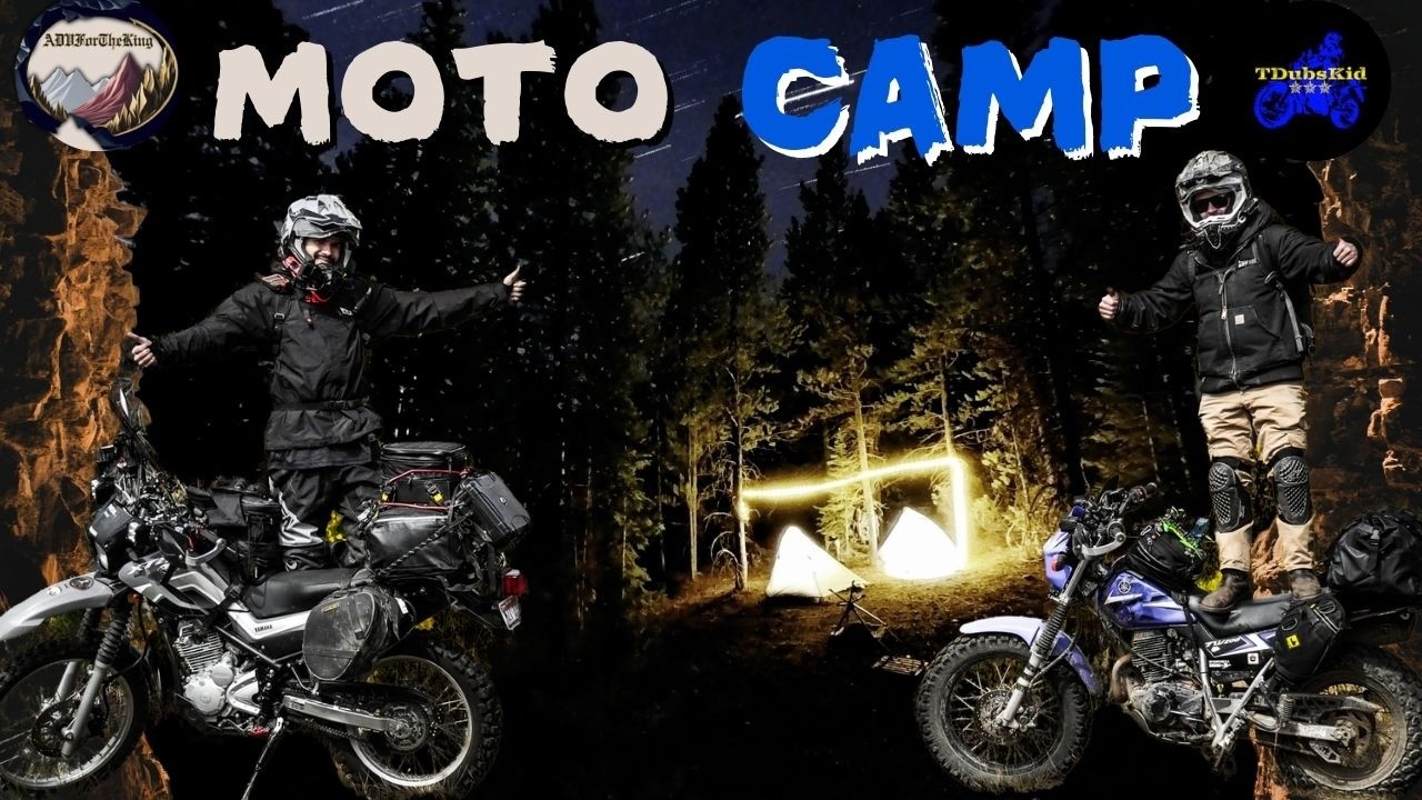 TDubsKid x ADVForTheKing 2 NIGHT MotoCamping: Part 2!
