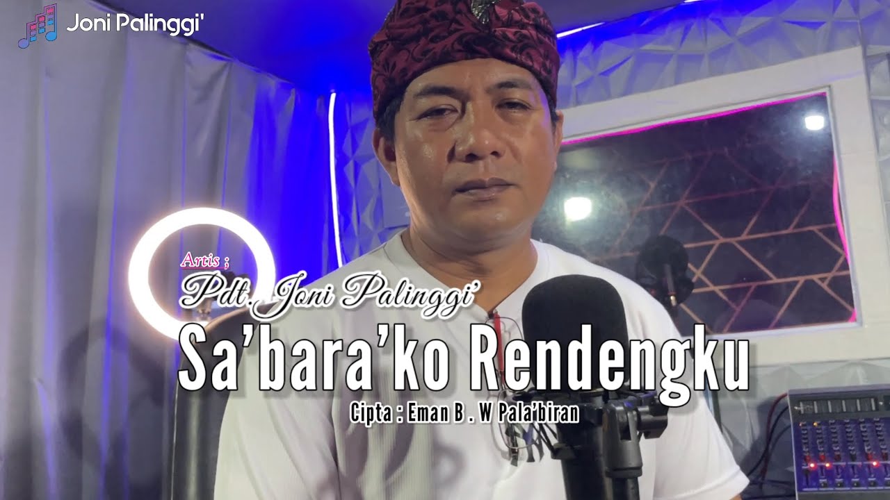 Lagu Toraja Terpopuler ||SA'BARAKO RENDENGKU ||PDT JONI PALINGGI - #playlist#lagutoraja#musik 