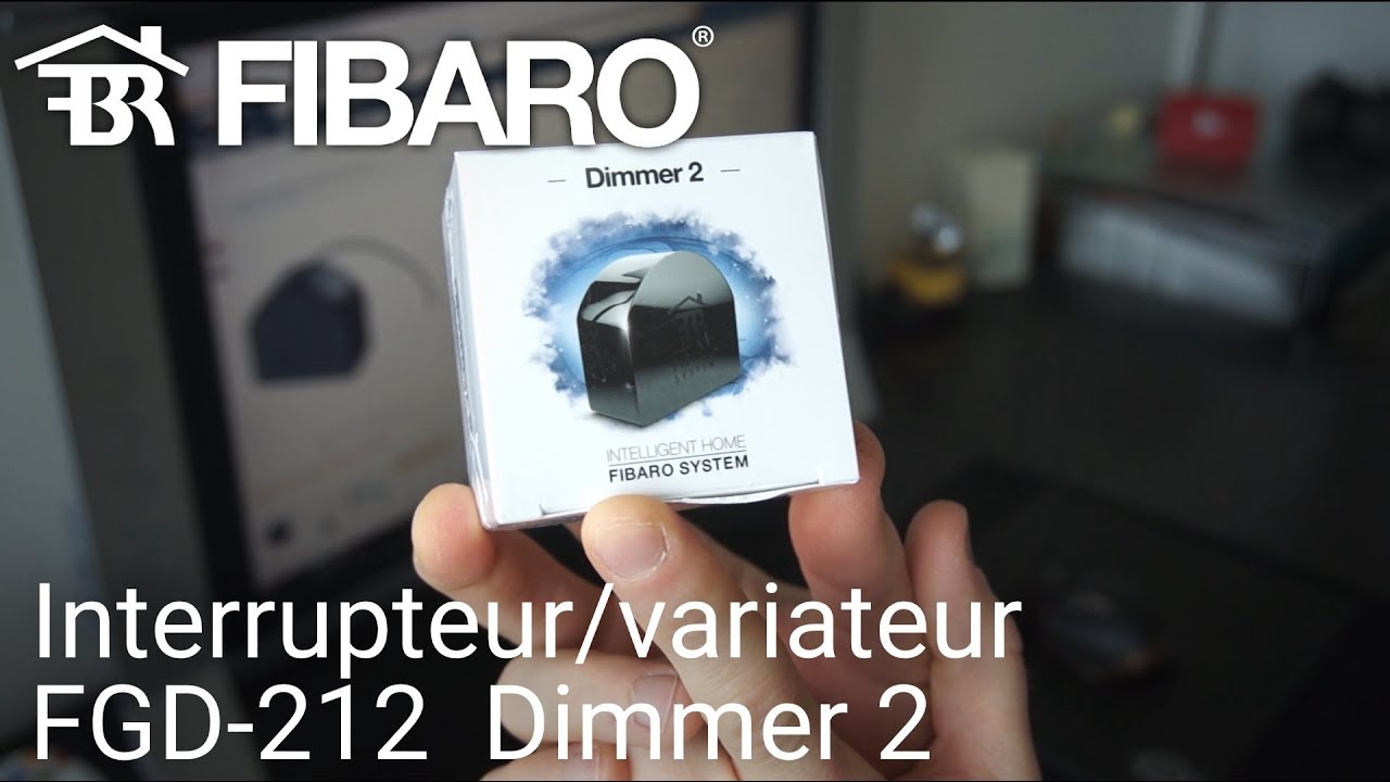 L'interrupteur/variateur de lumière Fibaro FGD-212 Dimmer 2