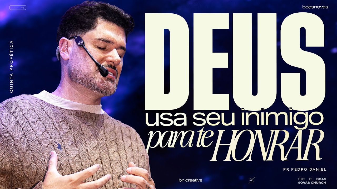 DEUS USA SEU INIMIGO PARA TE HONRAR| PR. PEDRO DANIEL