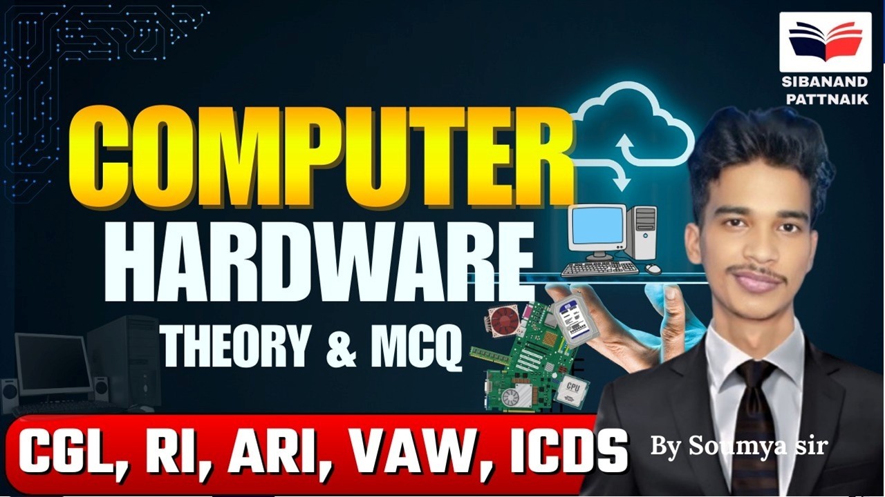 🔥 Input Output Devices Theory + 30+ Power-Packed MCQs | OSSC  CGL OSSSC Police SI 2026 | Soumya Sir