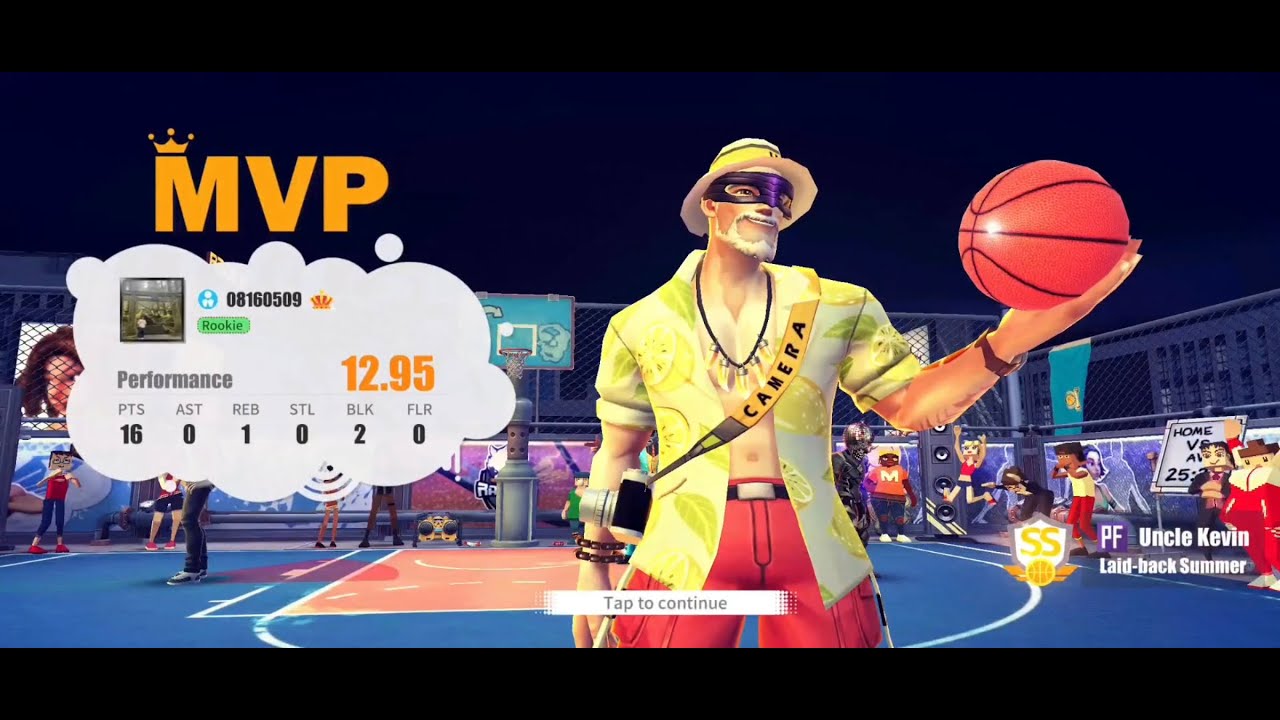 STREET BALL ALLSTAR - UNCLE KEVIN THE STREET DUNKER