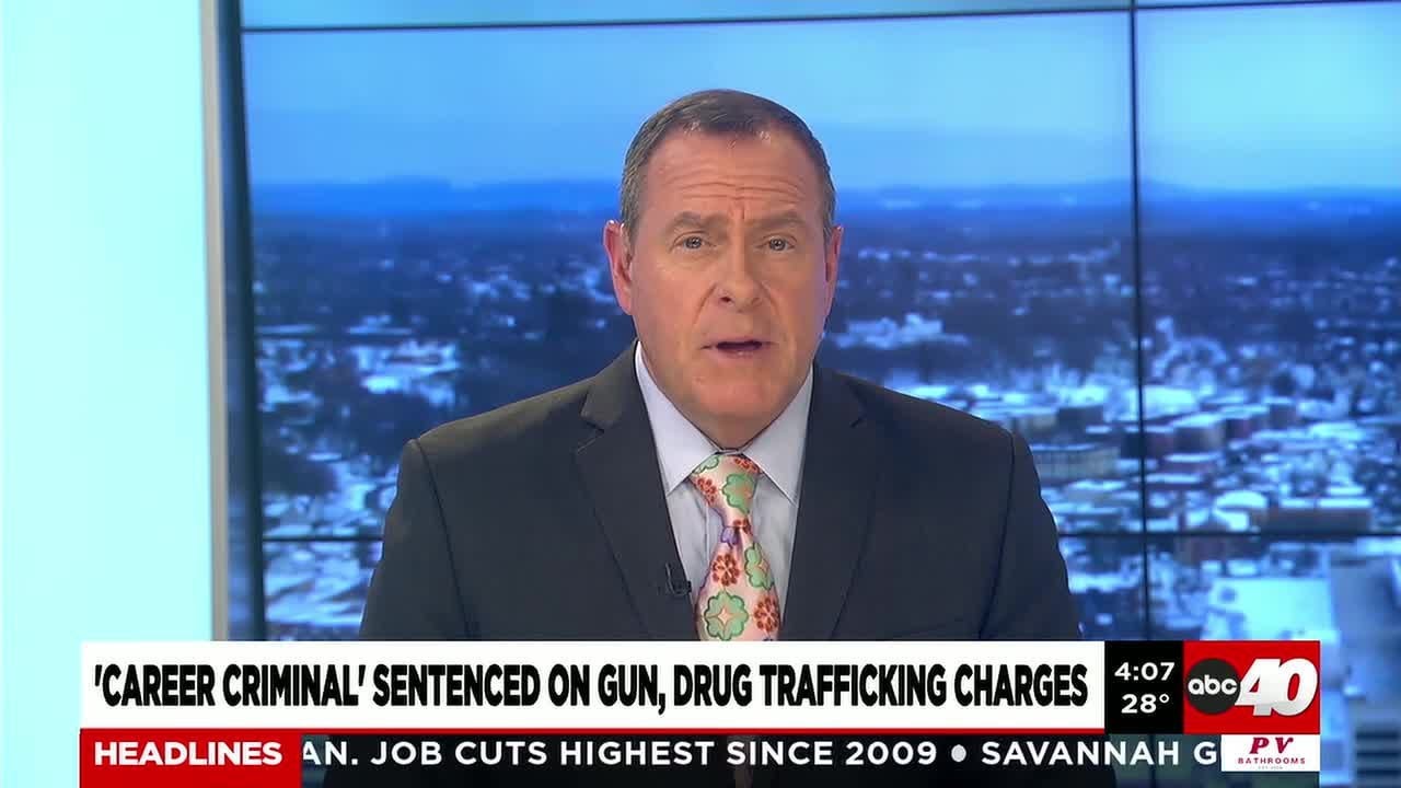 Career Criminal sentenced on drug trafficking charges