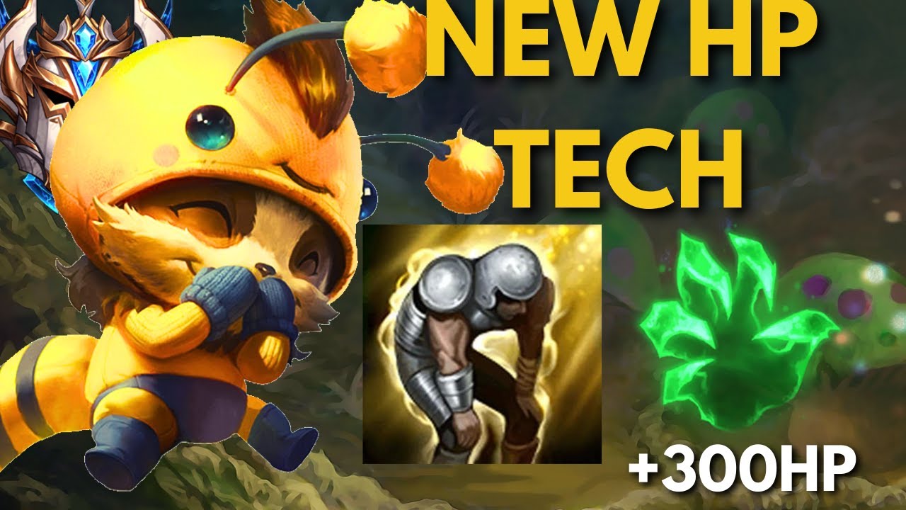 4000HP at 30 min building FULL AP [Rank 1 Teemo vs Poppy]