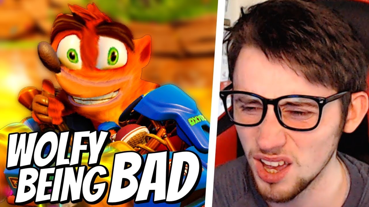 Wolfy being bad at CTR for 5 minutes straight