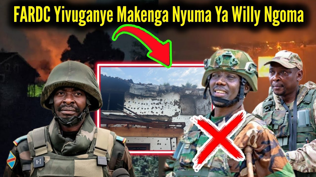 Biremejwe🚨Gen Makenga Nawe Yarasiwe Munzu Ye iGoma, Ibitero Bya FARDC Byahinduye Isura