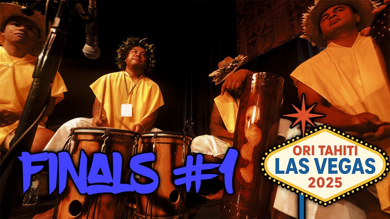 🔵FINALS #1 - Ori Tahiti Las Vegas 2025 || @HeiTumuAhi House Drummers