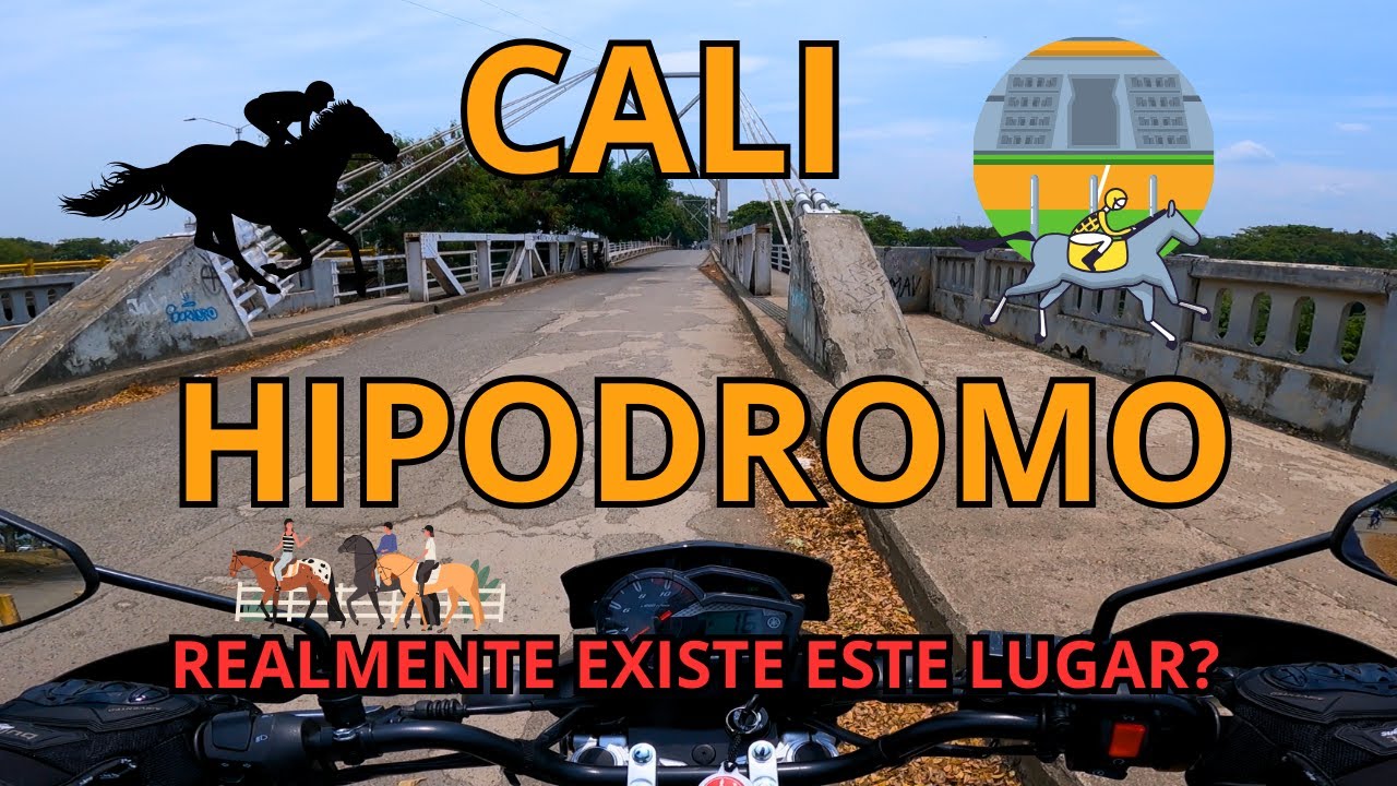 CALI 🇨🇴 HIPODROMO ABANDONADO 🏇🏻 Donde queda este lugar? Motovlog