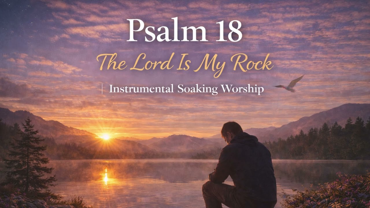 Psalm 18 | The Lord Is My Rock | Instrumental Soaking Worship