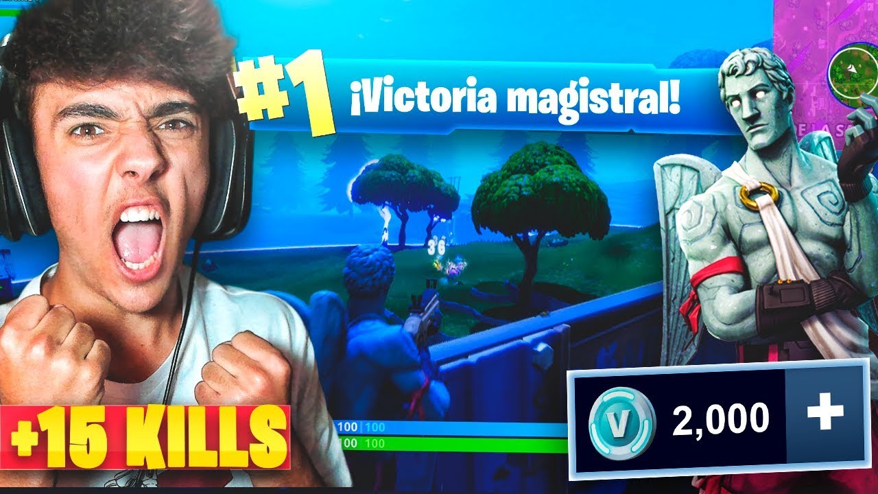 VICTORIA ÉPICA CON LA NUEVA MEJOR SKIN LEGENDARIA de FORTNITE: Battle Royale!! - Agustin51