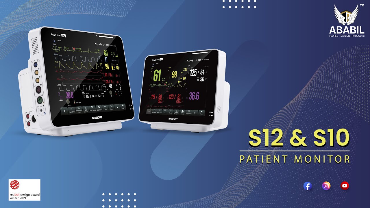See the Biolight S12 & S10 in Action | Ultimate Patient Monitor Demo