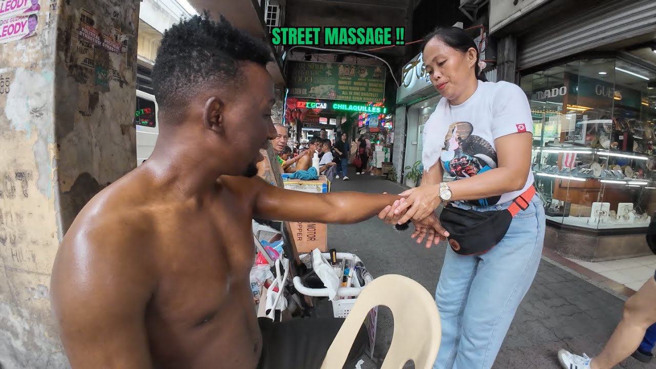 $1 Street Massage Gave Me CHILLS 😮 | Unreal Street Skills!