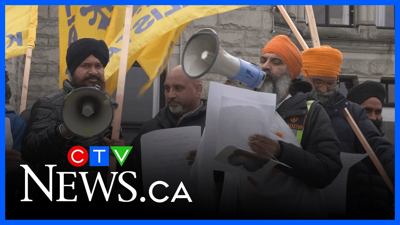 Sikh separatists protest Eby's trip to India