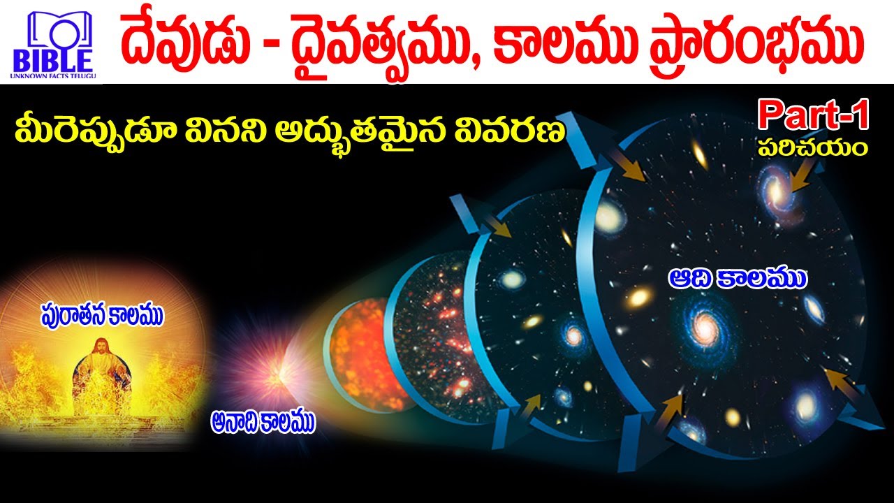 ▶దేవుడు-దైవత్వం, కాలము ప్రారంభం ▶Mystery Of God And Time  ||BibleUnknownFactsTelugu||