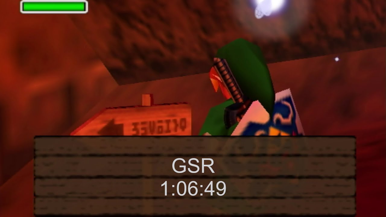 Ocarina of Time GSR Speedrun in 1:06:49 (WR)