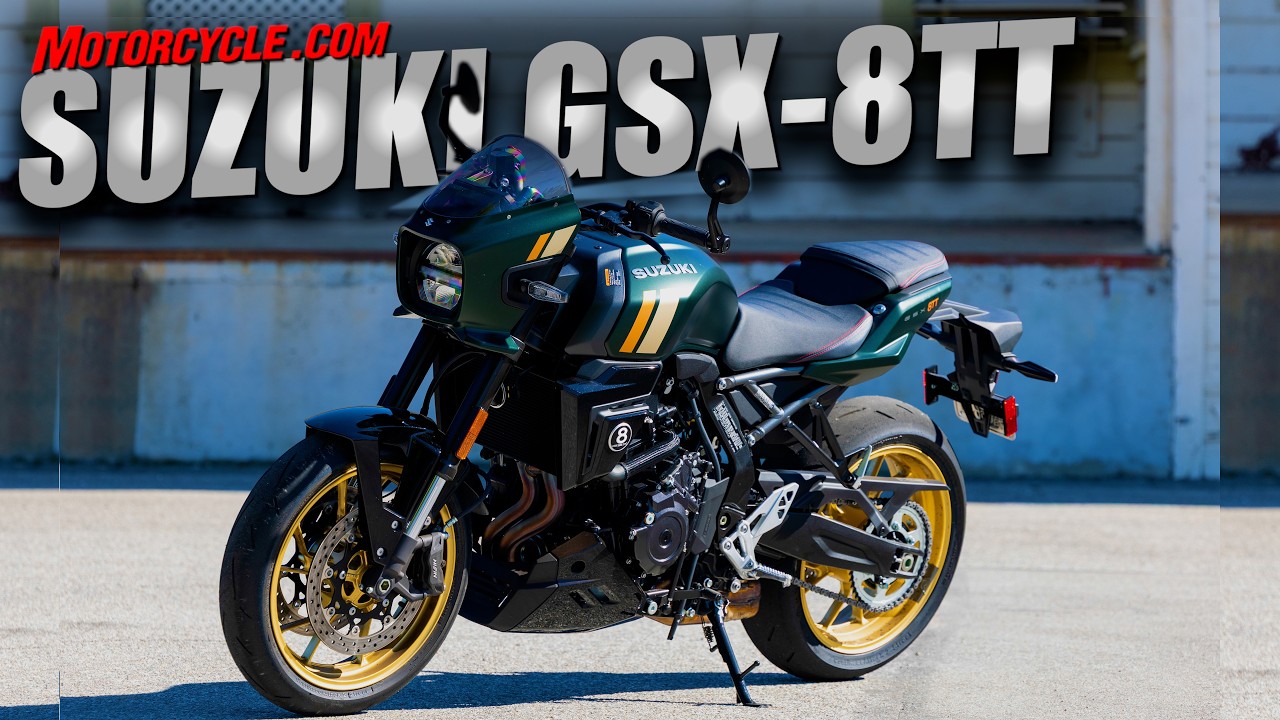 Обзор Suzuki GSX-8TT 2026 года: Лучший GSX-8 на сегодняшний день?