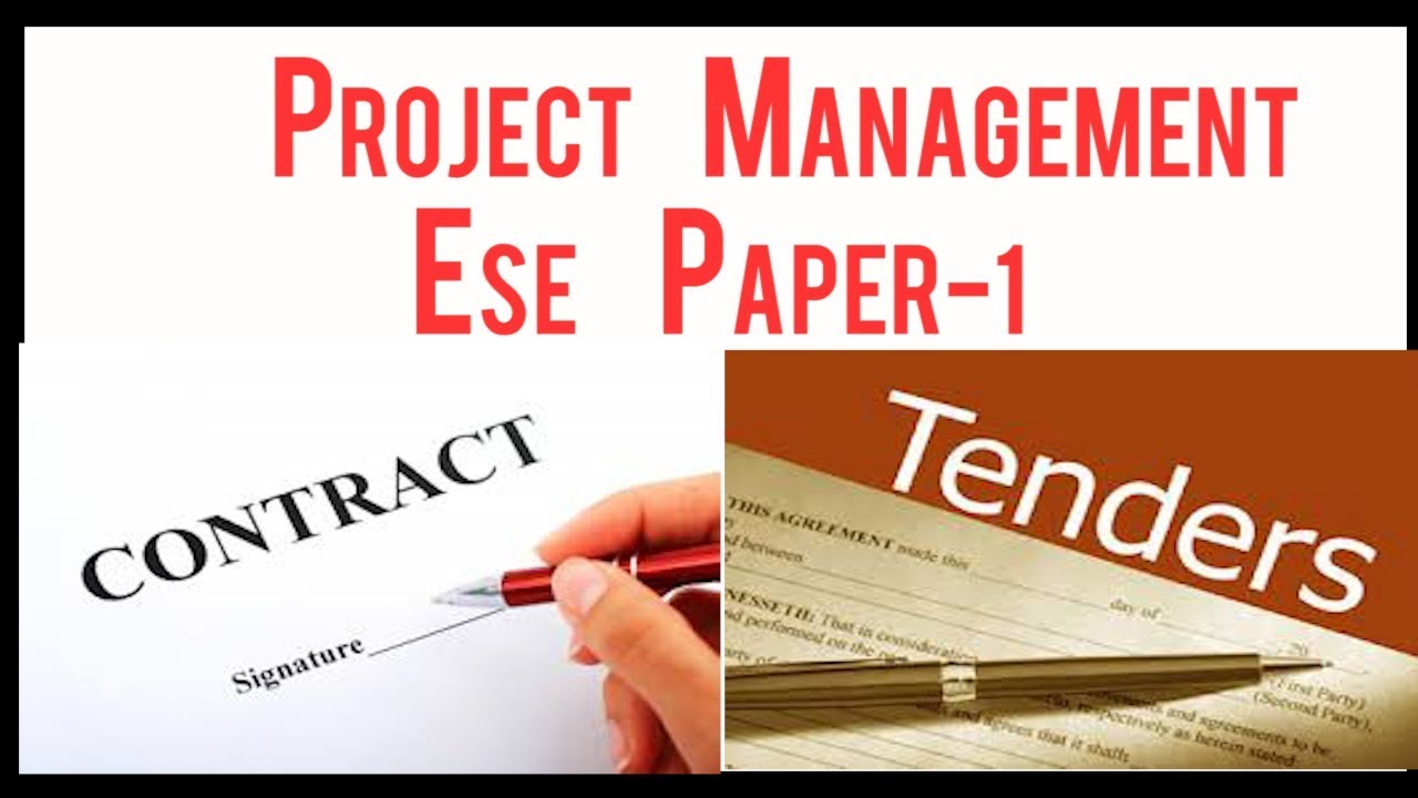 Project Management (ESE Paper-1)