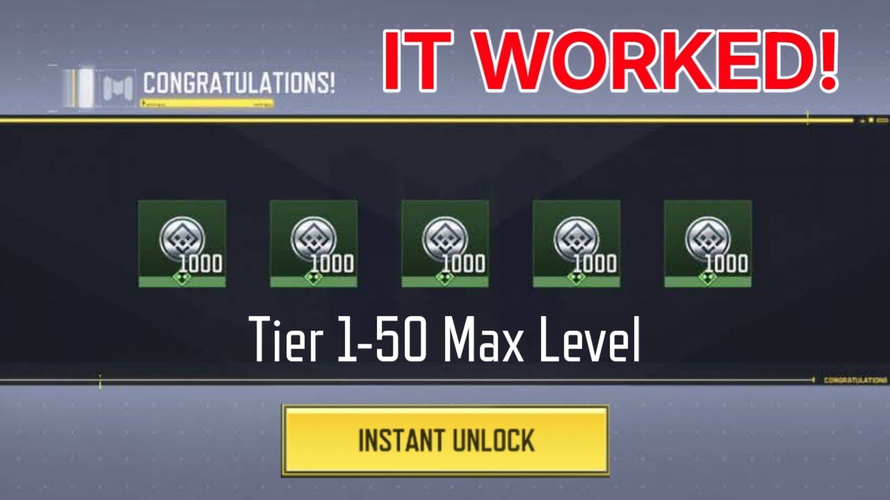 THIS TRICK UNLOCKS THE BATTLE PASS FASTER (Tier 1-50)