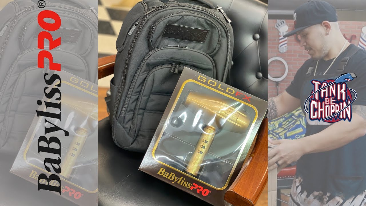 Babyliss Pro Backpack | Babyliss Pro GOLD FX Blow Dryer