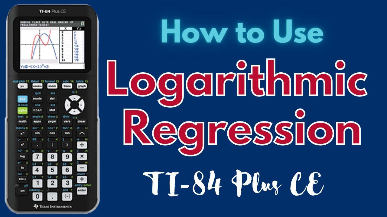 Logarithmic Regression on TI-84 Plus CE
