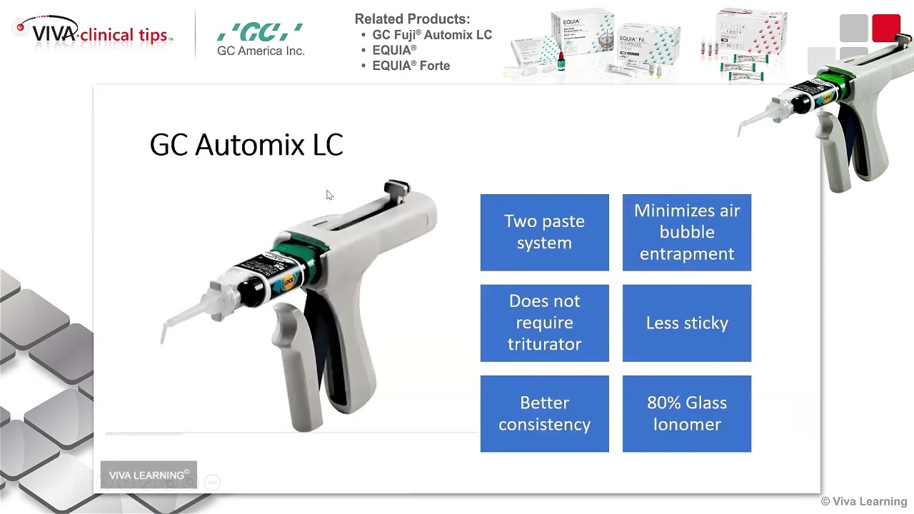 Dr. Jain on GC Fuji Automix LC, EQUIA & EQUIA Forte