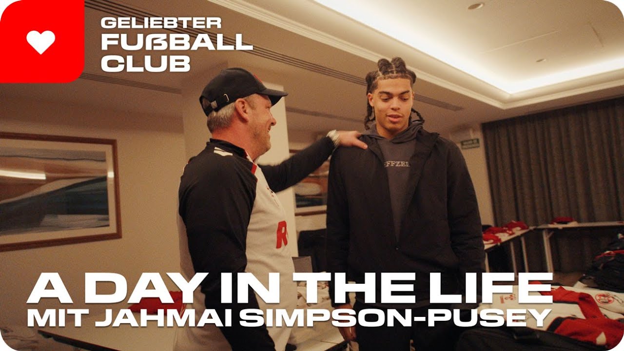 A DAY IN THE LIFE | Arrival day with Jahmai Simpson-Pusey | 1. FC Köln