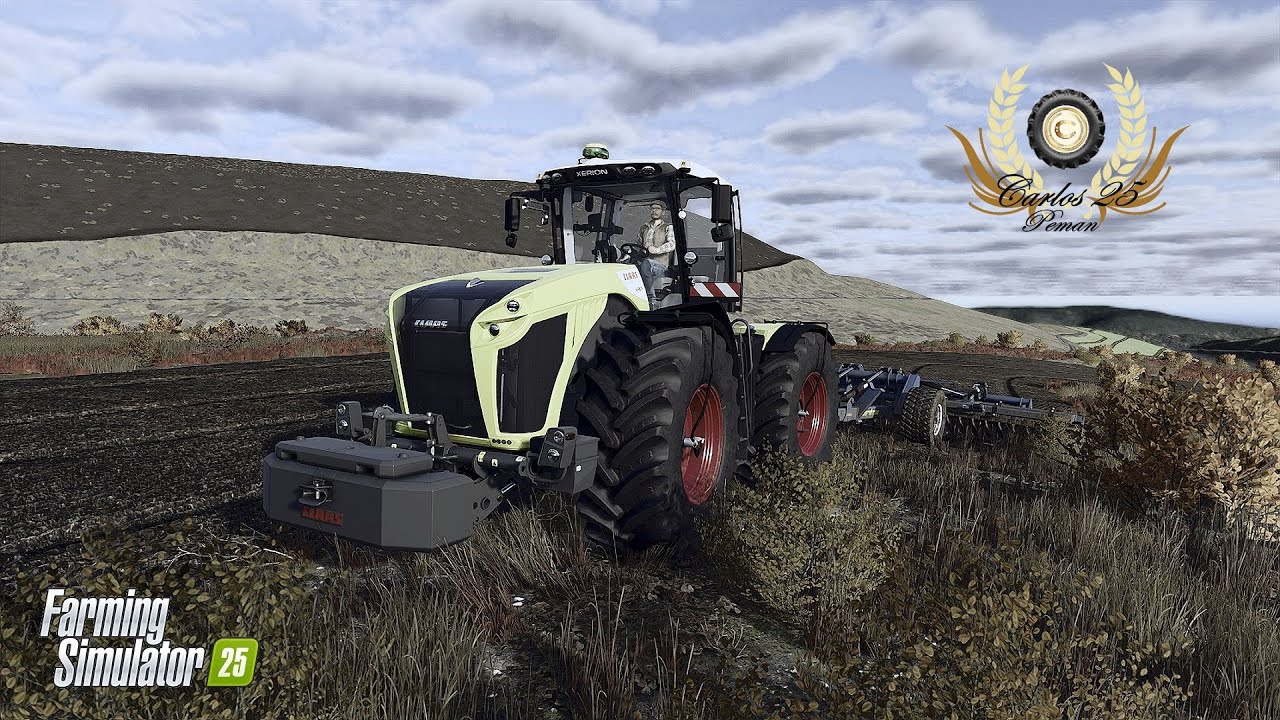 FS25|claas xerion 5000| Español// MAS CAMPOS|# 13| CAMPOS EXTREMOS (palatinate forest)