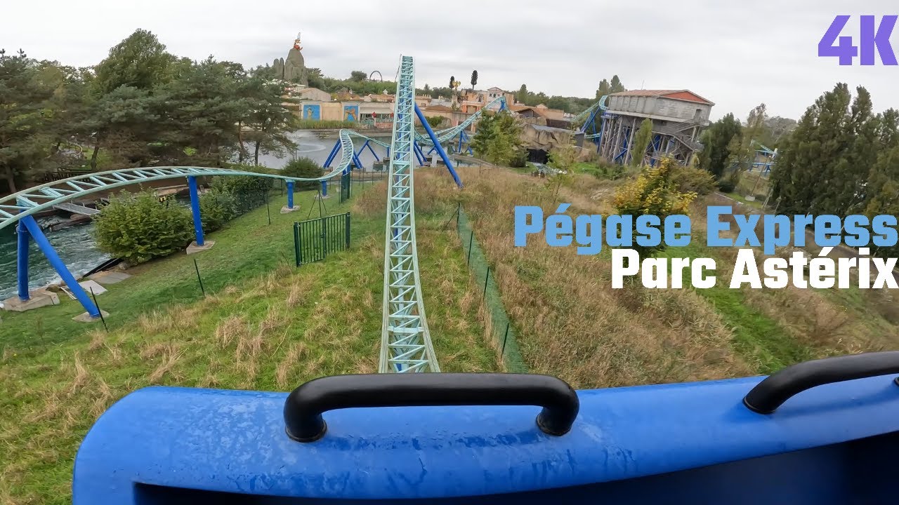 Pégase Express - Parc Astérix | POV 4K 60fps