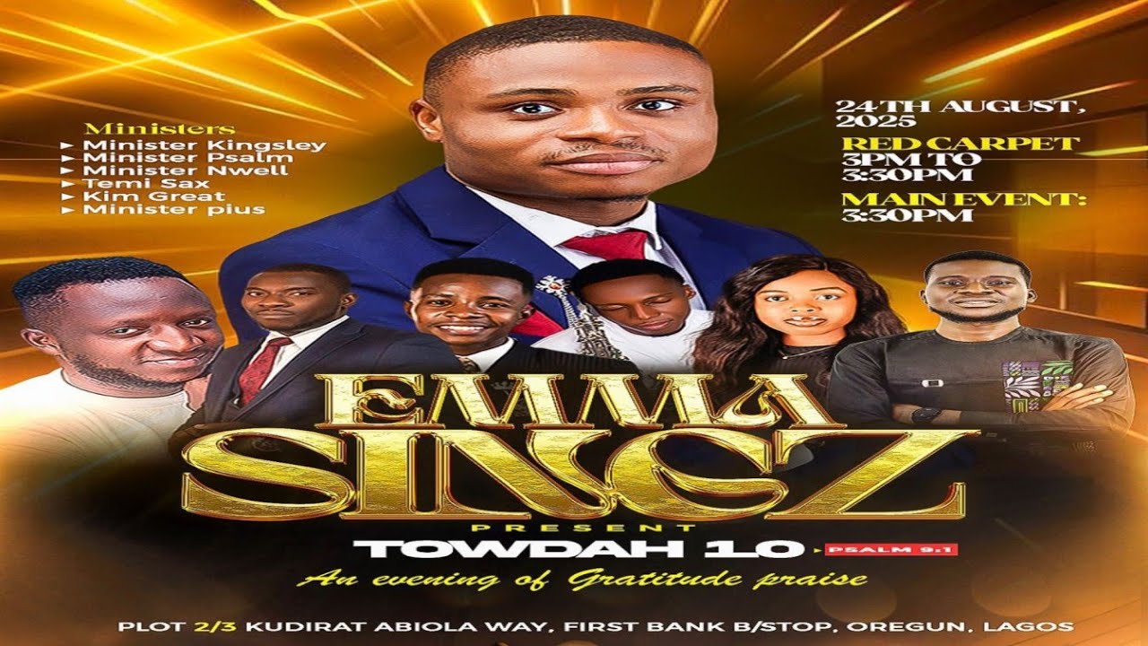 TOWDAH 1.0 With Emmasingz || August 24th 2025