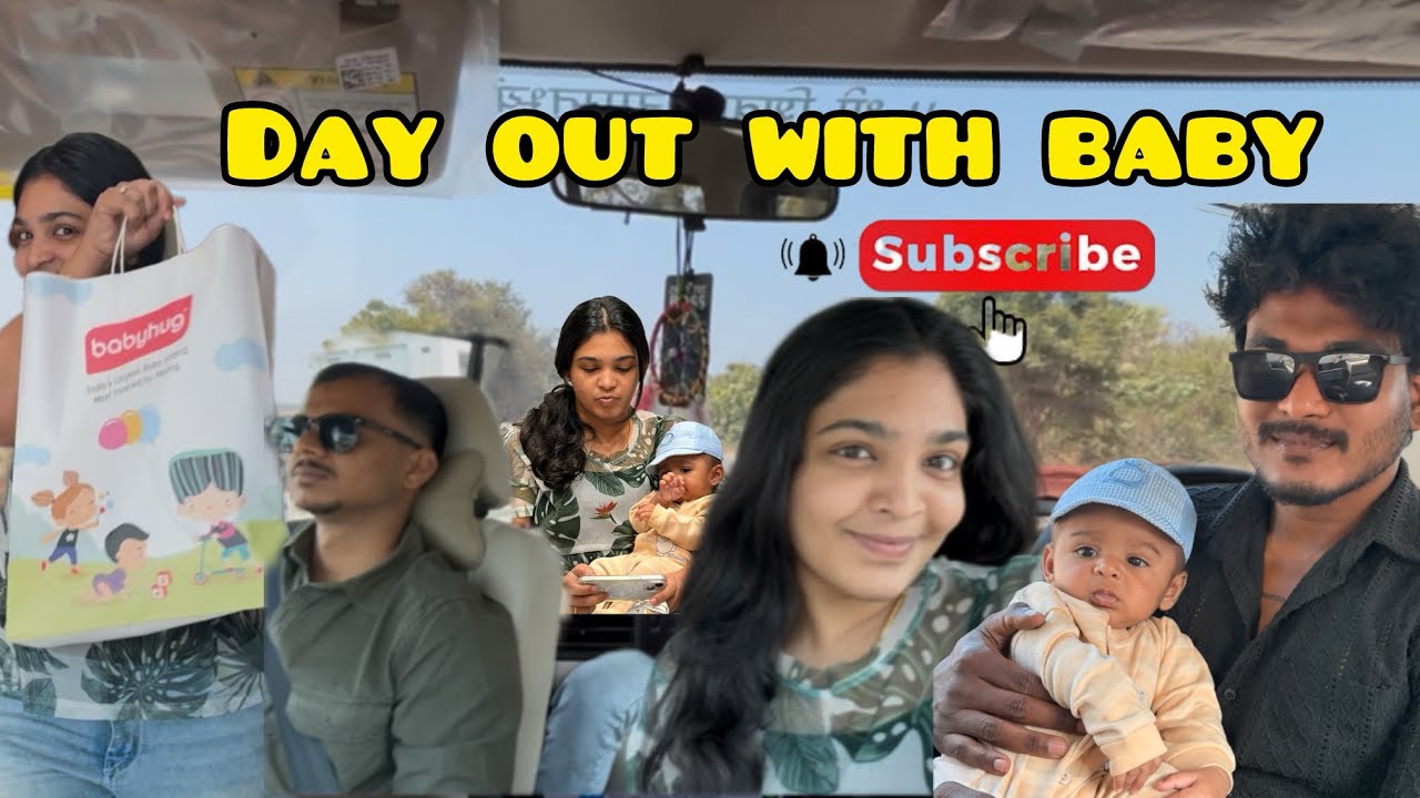 Day Out with Baby | Shopping vlog