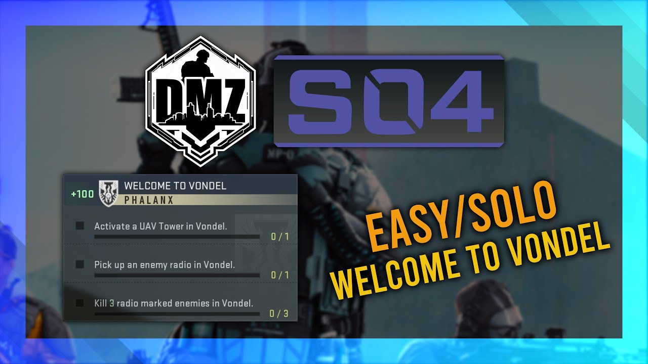 Welcome to Vondel (Phalanx) GUIDE | DMZ Season 4 Mission Guide | Vondel Guide