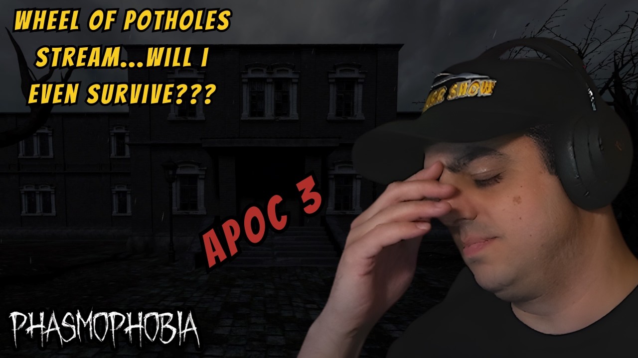 Wheel of Potholes Stream! Will I Survive? Phasmophobia Twitch VOD 2/6/26