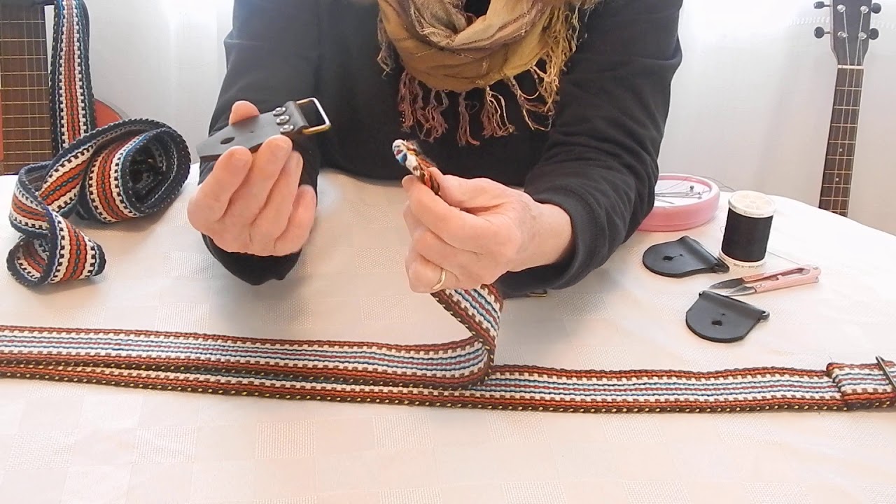 DSCN4563  Easy Method of Assembling a Guitar Strap Kit