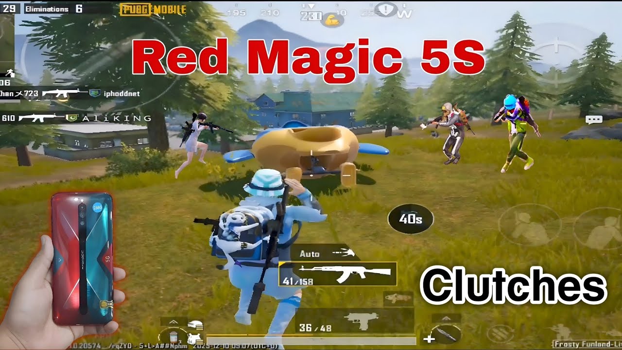Red Magic 5S Gaming Review 😎 PUBG Full 90FPS Test