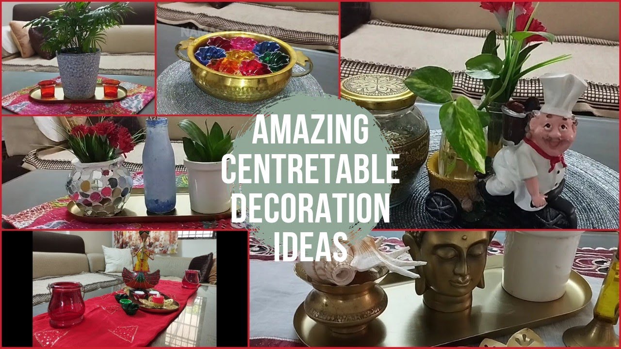 Center Table Decoration ideas For Living Room|9 तरीको से सजाये सेंटर टेबल🤷‍♀️🤷‍♂️