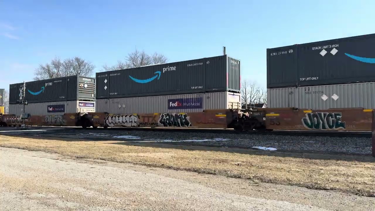 Toluca Illinois 2-8-2026 1:41 pm WB intermodal