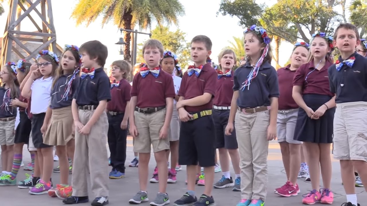 The Villages Charter School - God Bless The USA