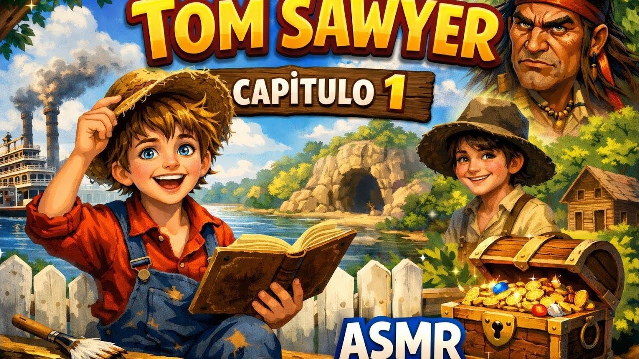 ASMR I Tom Sawyer, Capítulo 1 - Iniciamos una aventura 
