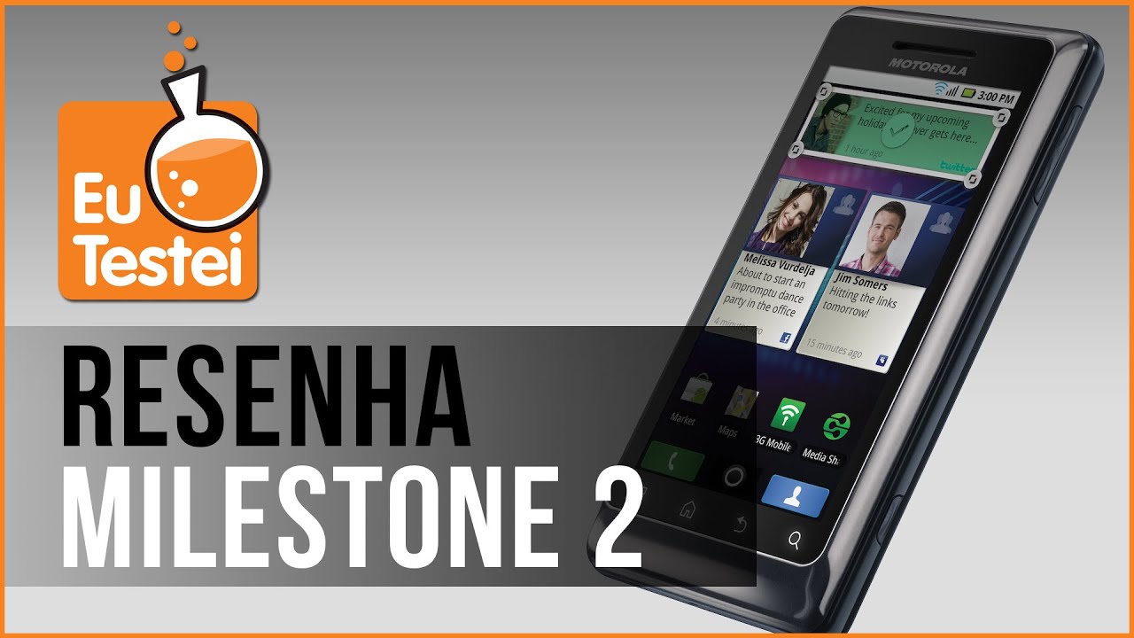 Milestone 2 Smartphone A953 Motorola - Vídeo Resenha EuTestei Brasil