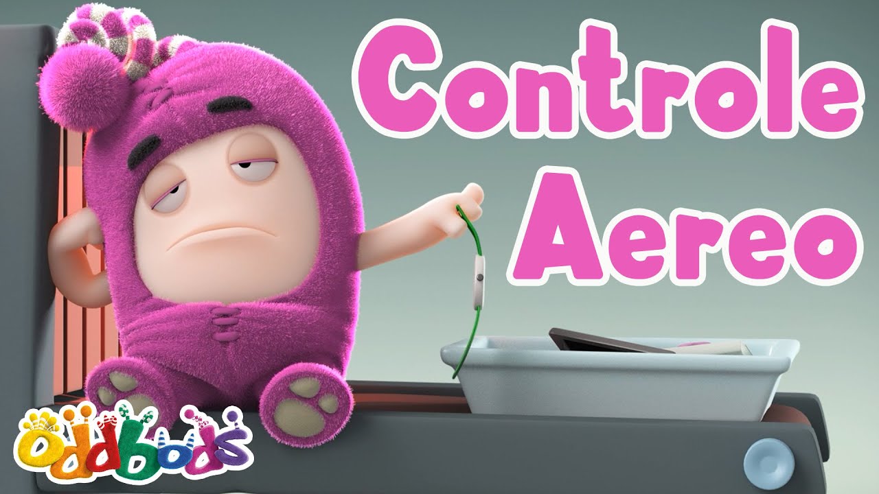 A Newt Enfrenta o Caos da Alfândega ✈️ | Oddbods Brasil | Desenhos Animados Engraçados em Português